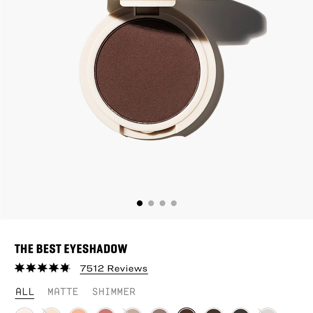 Jones Road The Best Eyeshadow-new shade Smokey Brown